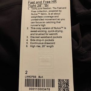 NWT lululemon tights